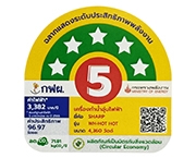 ฉลากประหยัดไฟเบอร์ 5 (WH-HOT HOT)